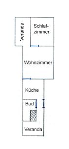 Grundriss Wohnung 2
