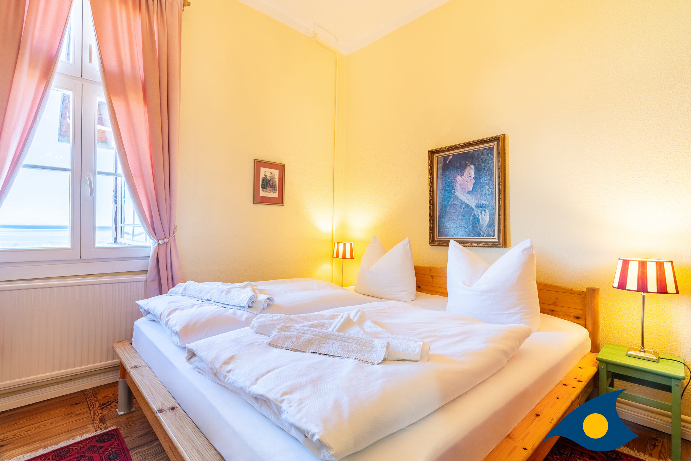 Wohnung 2 in der Strandvilla Bansin, Schlafzimmer